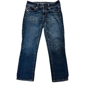American Eagle Artist Cropped Stretch Jeans Size 4
